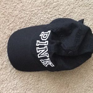 VS Pink Black baseball cap